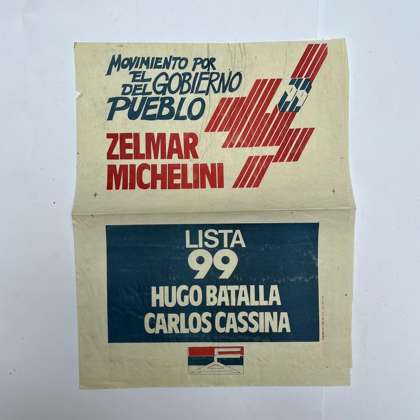 18 afiches electorales Frente Amplio 1984 - Imagen 11