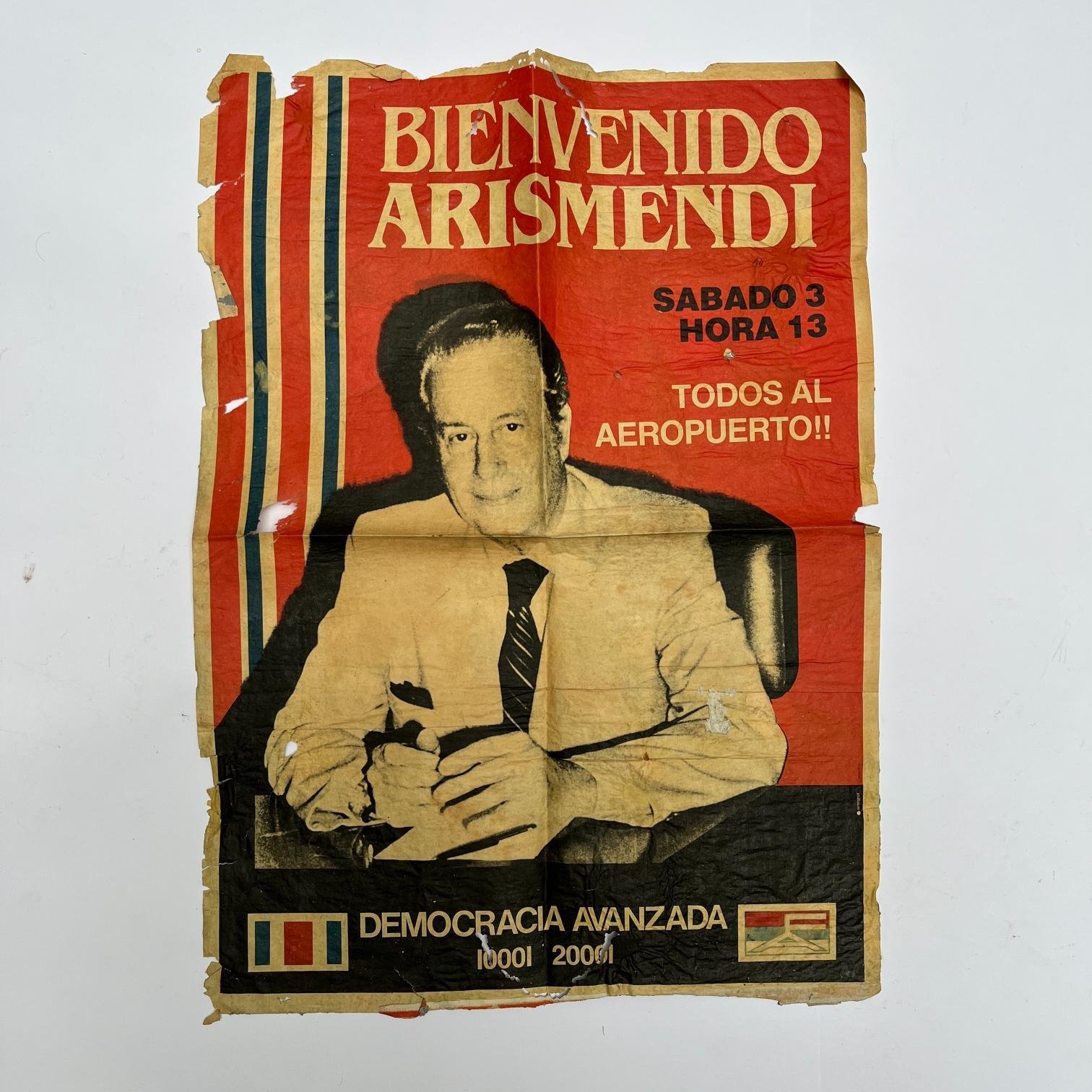 13 afiches electorales Democracia Avanzada (Partido Comunista) 1984