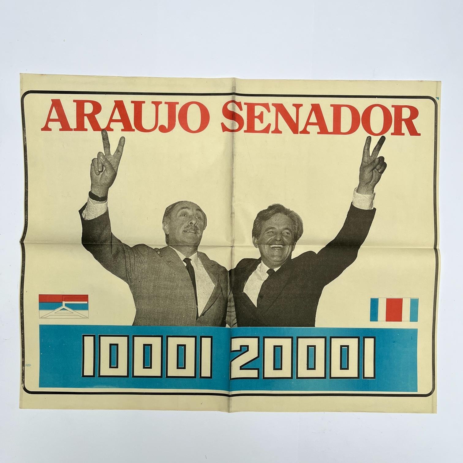 13 afiches electorales Democracia Avanzada (Partido Comunista) 1984 - Imagen 3