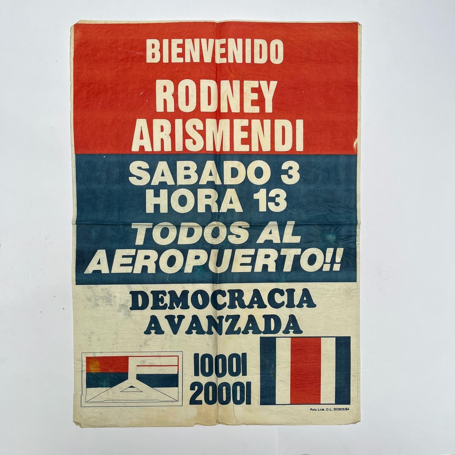 13 afiches electorales Democracia Avanzada (Partido Comunista) 1984 - Imagen 4
