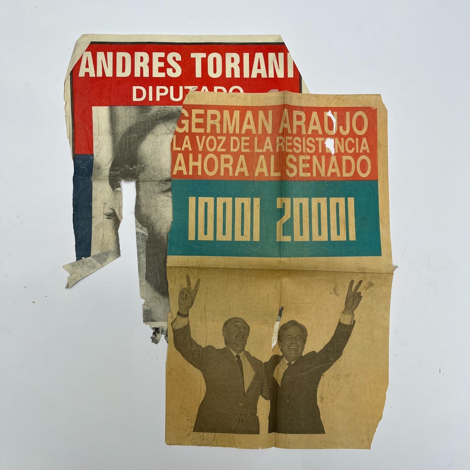13 afiches electorales Democracia Avanzada (Partido Comunista) 1984 - Imagen 7