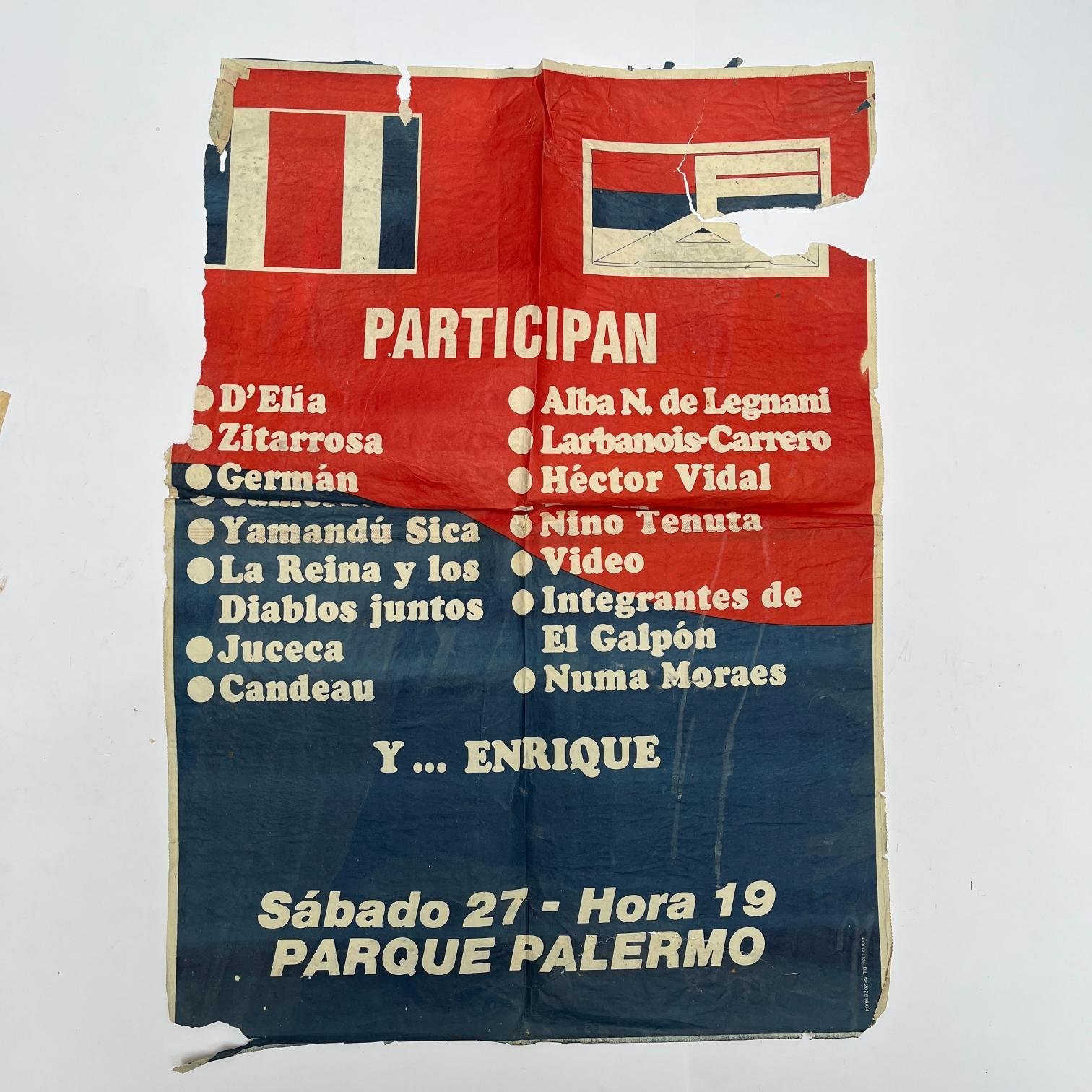 13 afiches electorales Democracia Avanzada (Partido Comunista) 1984 - Imagen 9