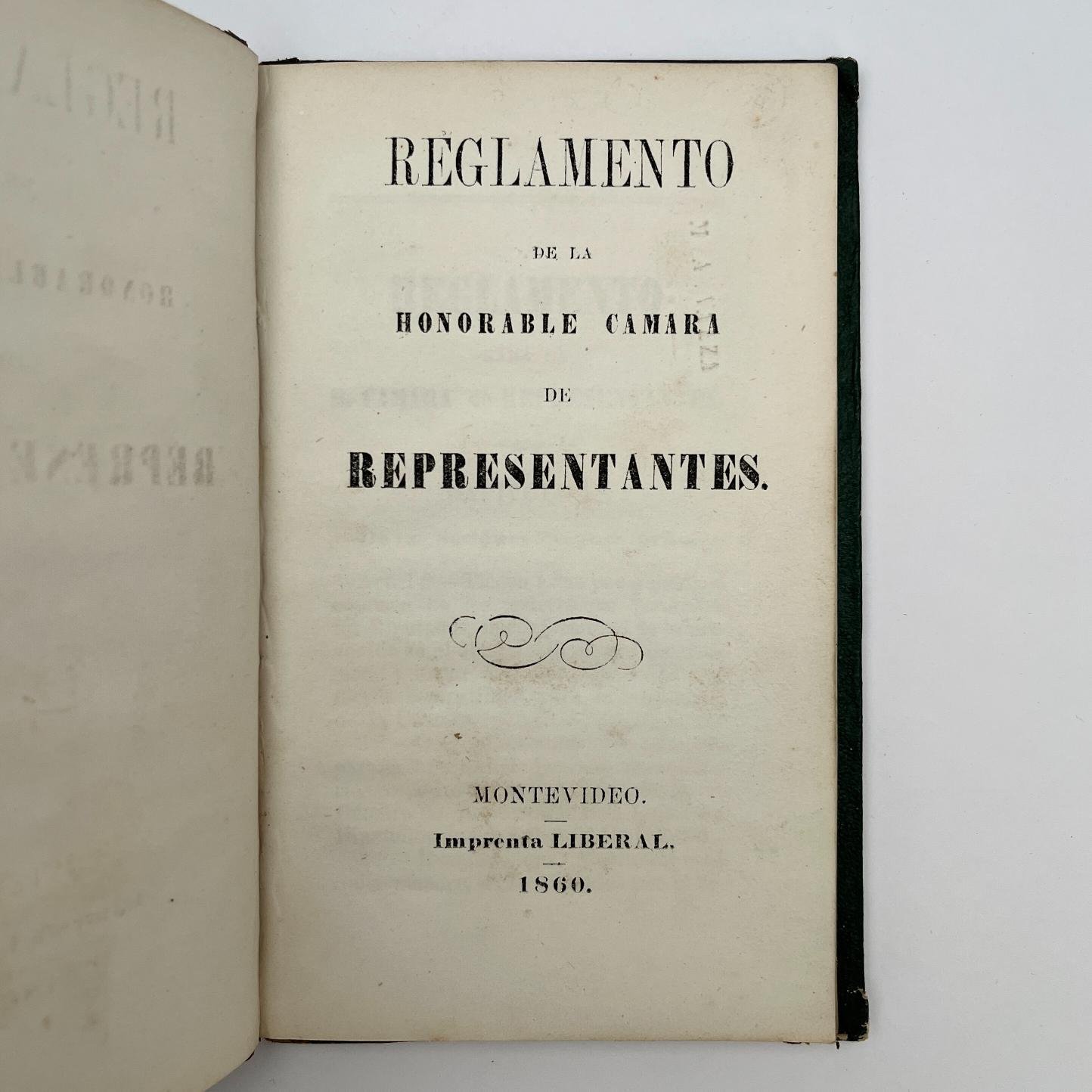 Reglamento de la Honorable Cámara de Representantes. Acompañado por: Sesiones de la H. Cámara de Representantes - Imagen 2