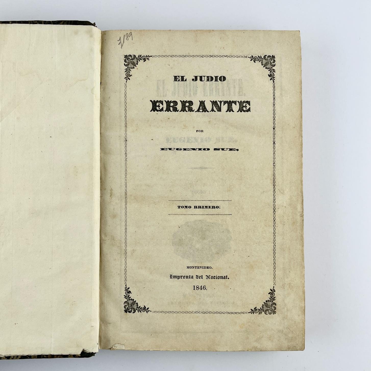 EUGENIO SUE
El judio errante