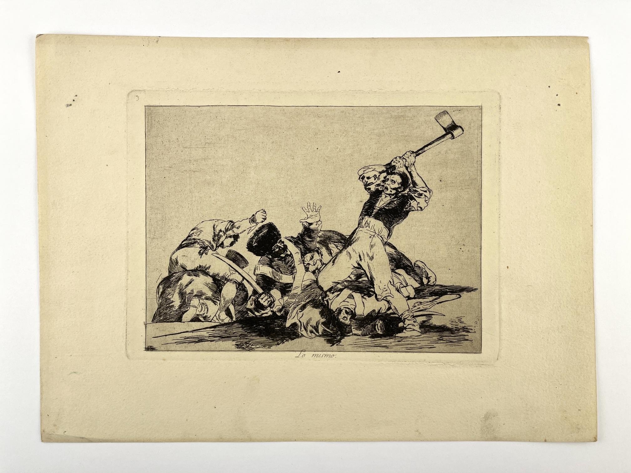 FRANCISCO DE GOYA
Lo mismo. (3)