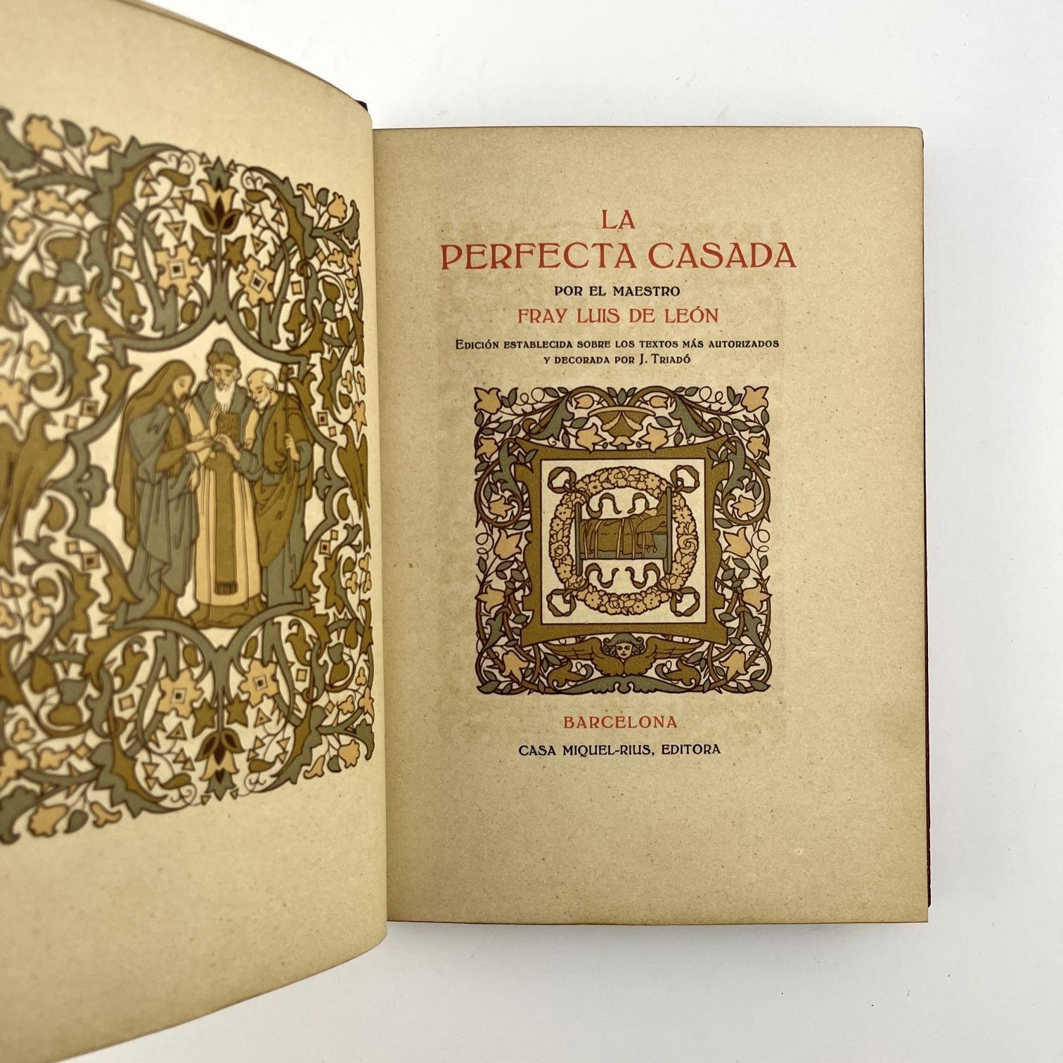 FRAY LUIS DE LEON
La perfecta casada