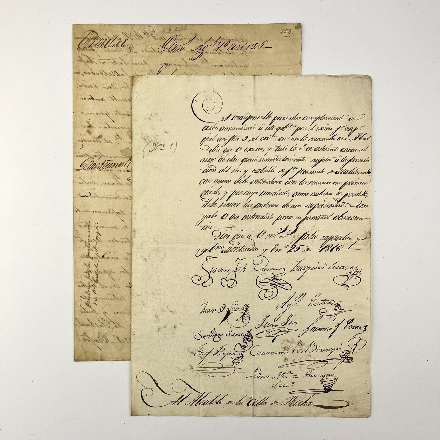 JOAQUÍN SUÁREZ Y OTROS