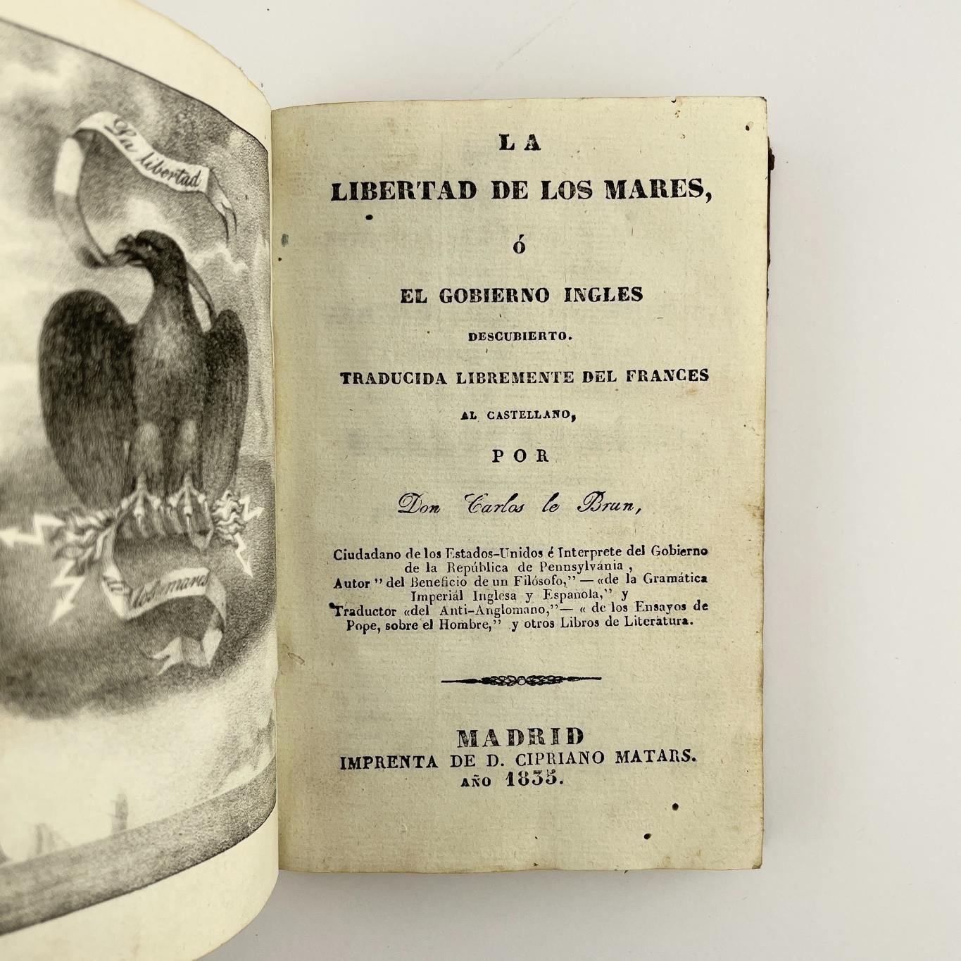 FÉLIX MEJÍA
La libertad de los mares o El gobierno inglés al descubierto