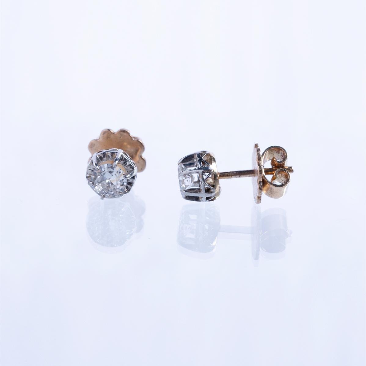 Set en oro 18 K blanco y diamantes - Imagen 6
