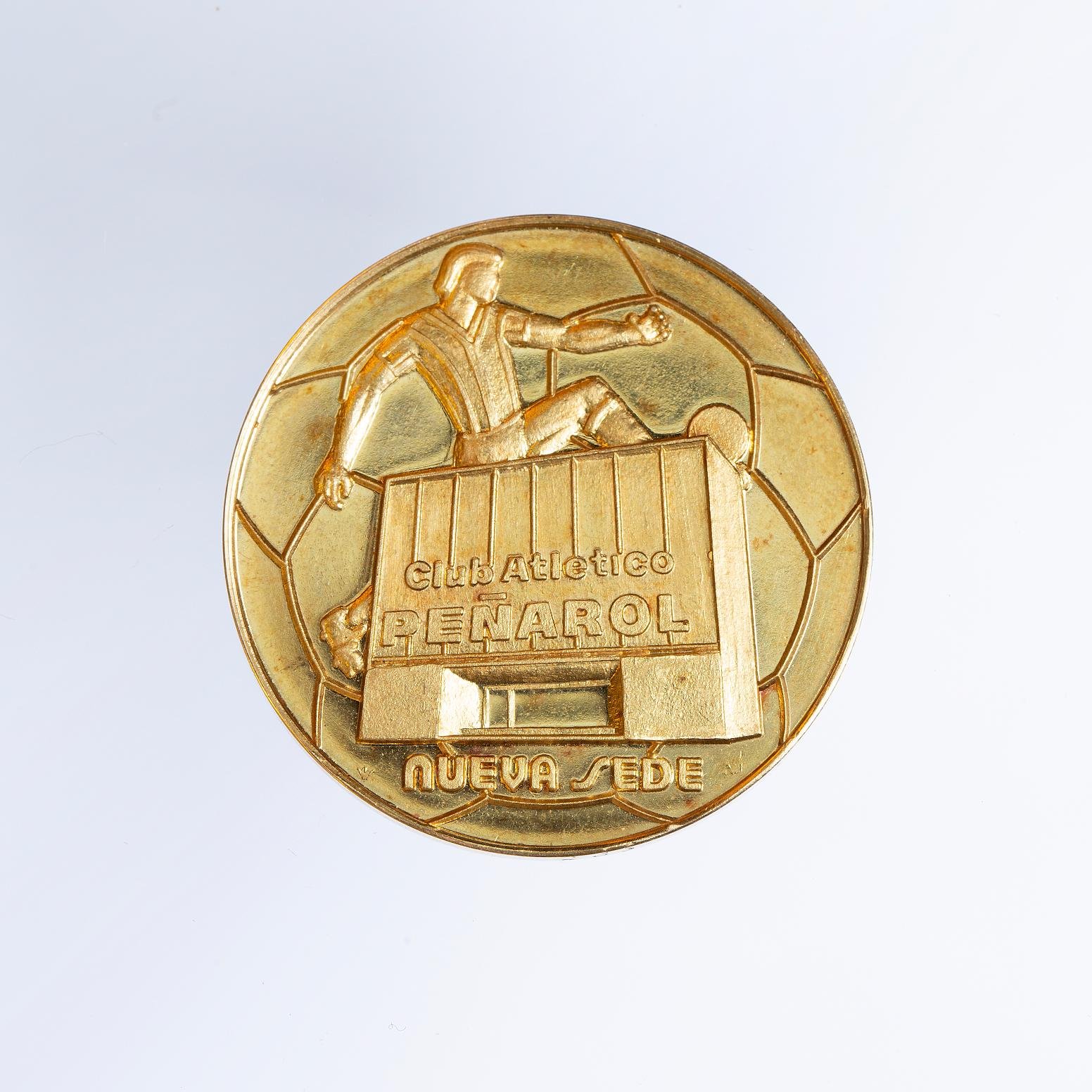 Medalla oro 22 K amarillo "Club Atlético Peñarol"
