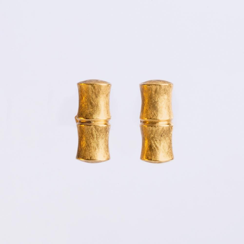 Pulsera y para de caravanas oro 18 K amarillo - Imagen 5