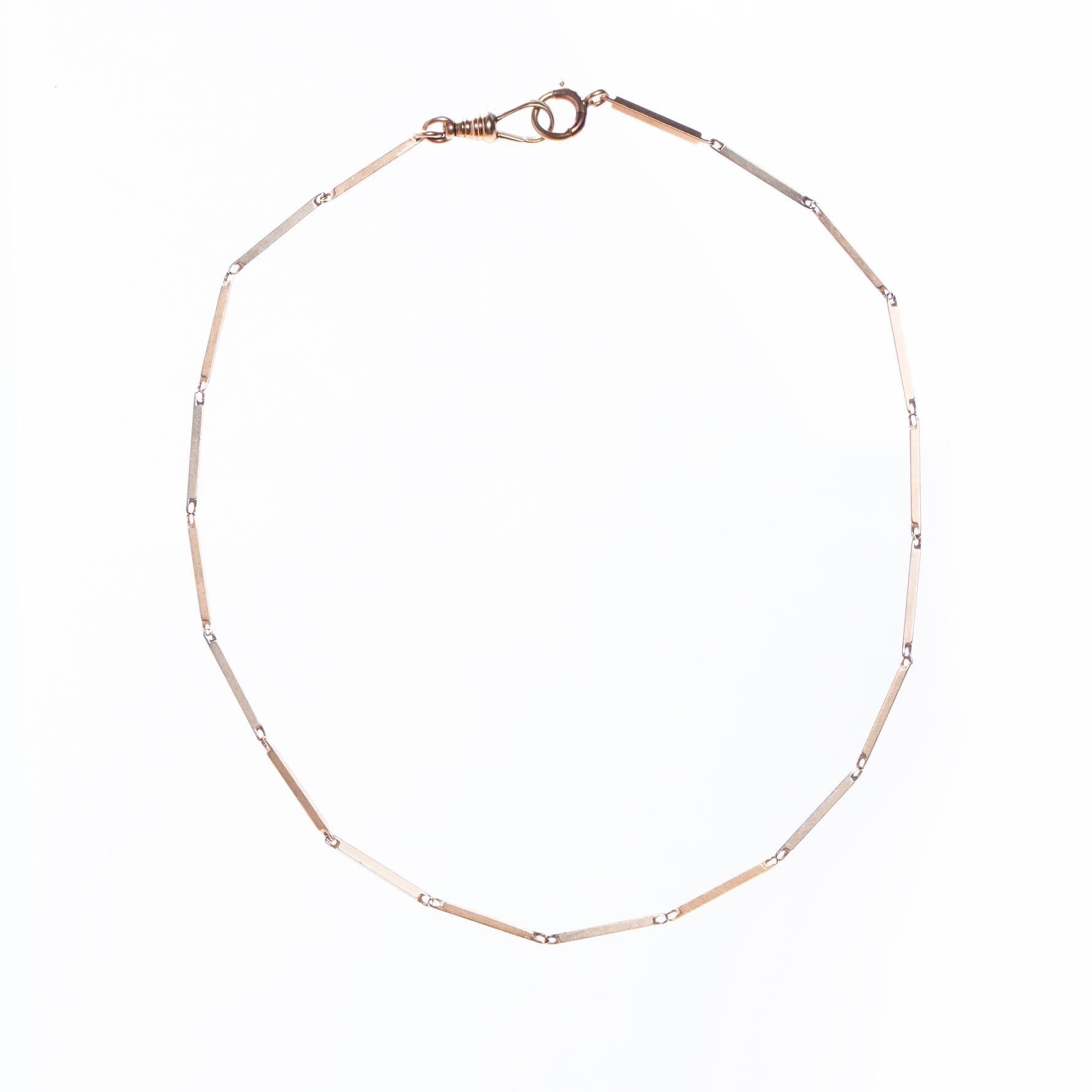 Cadena para reloj en oro amarillo y blanco+