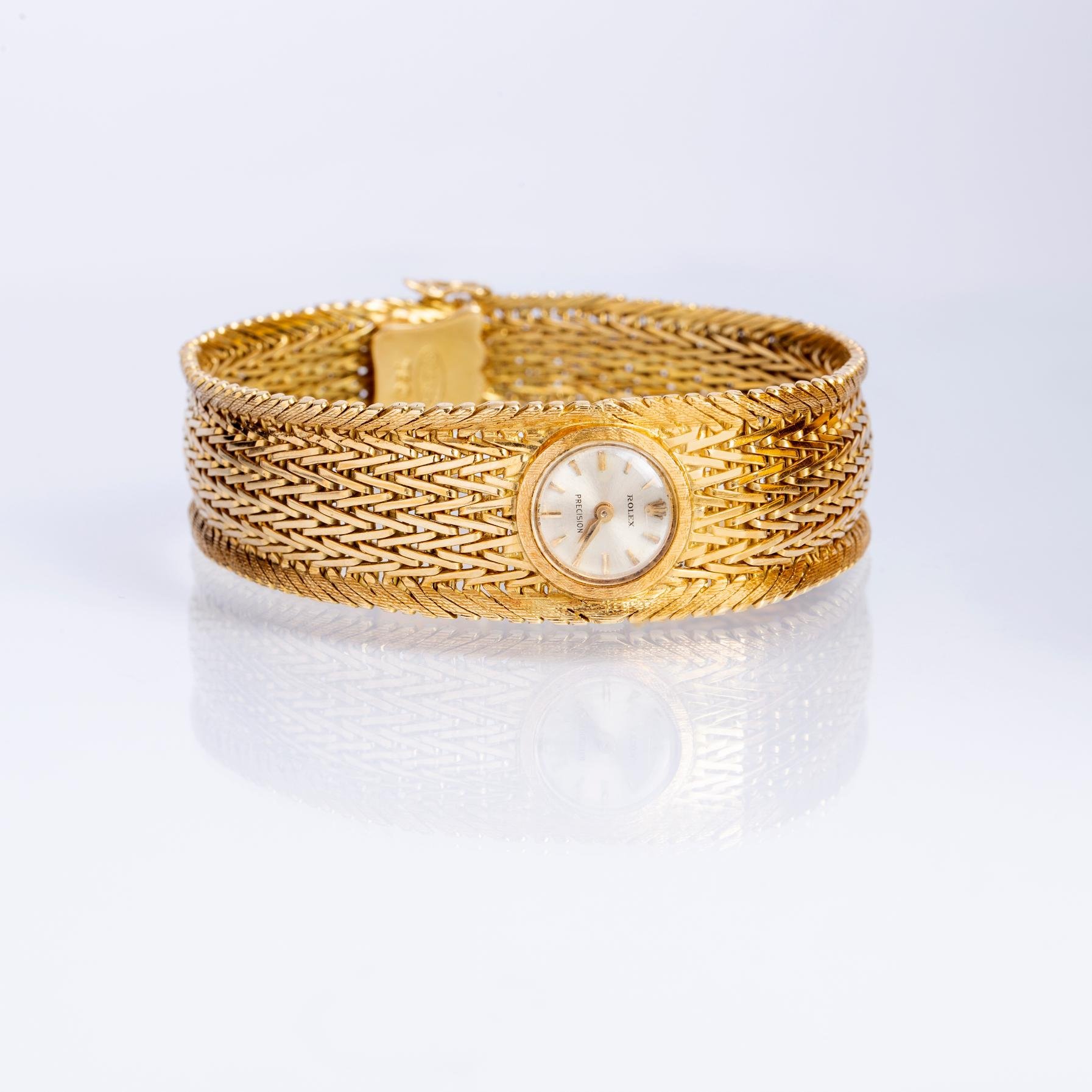 Rolex Presition oro 18 K amarillo