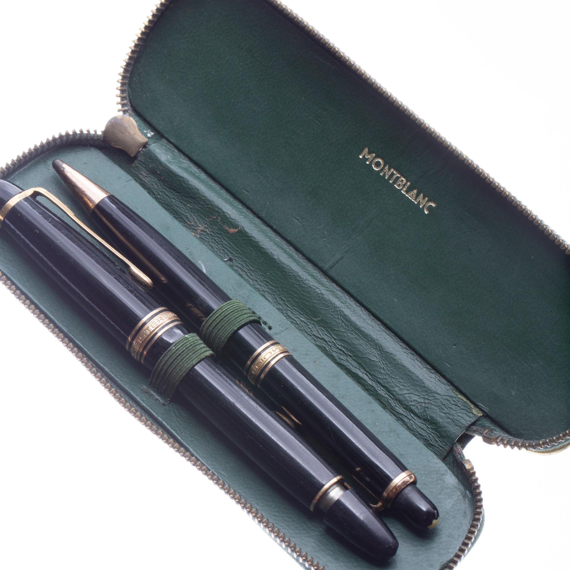 Pluma y bolígrafo Mont Blanc