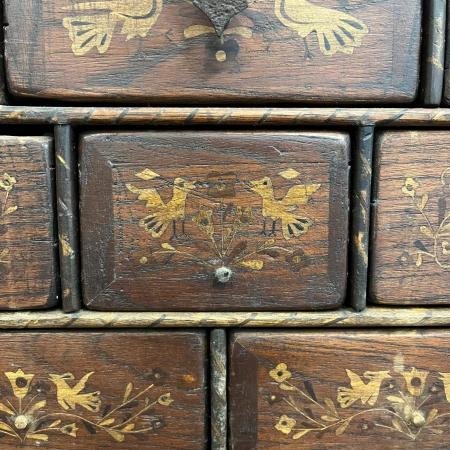 Bargueño de sobremesa hispanoamericano s. XVIII - Imagen 4