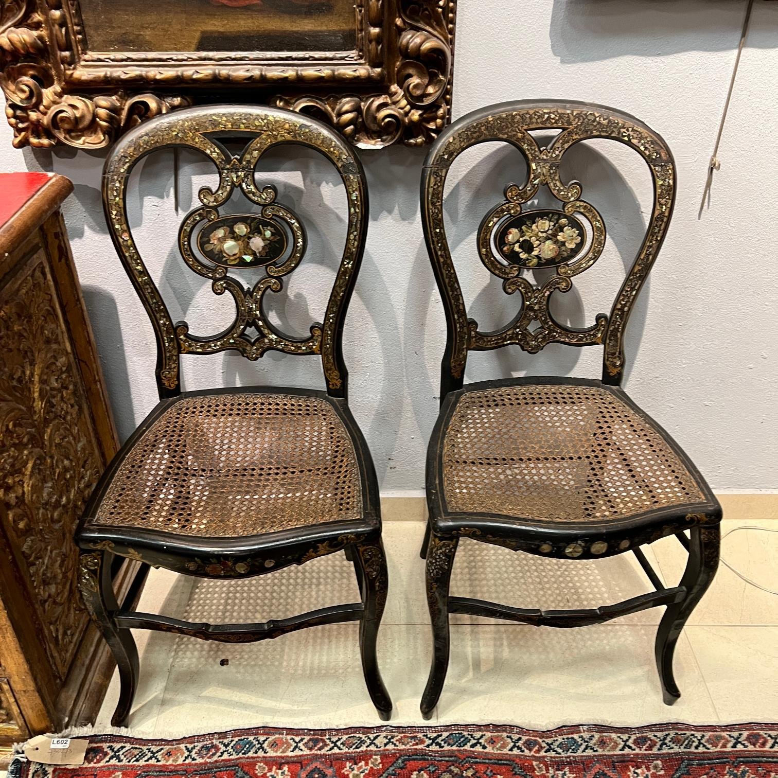 Par de sillas Napoleón III