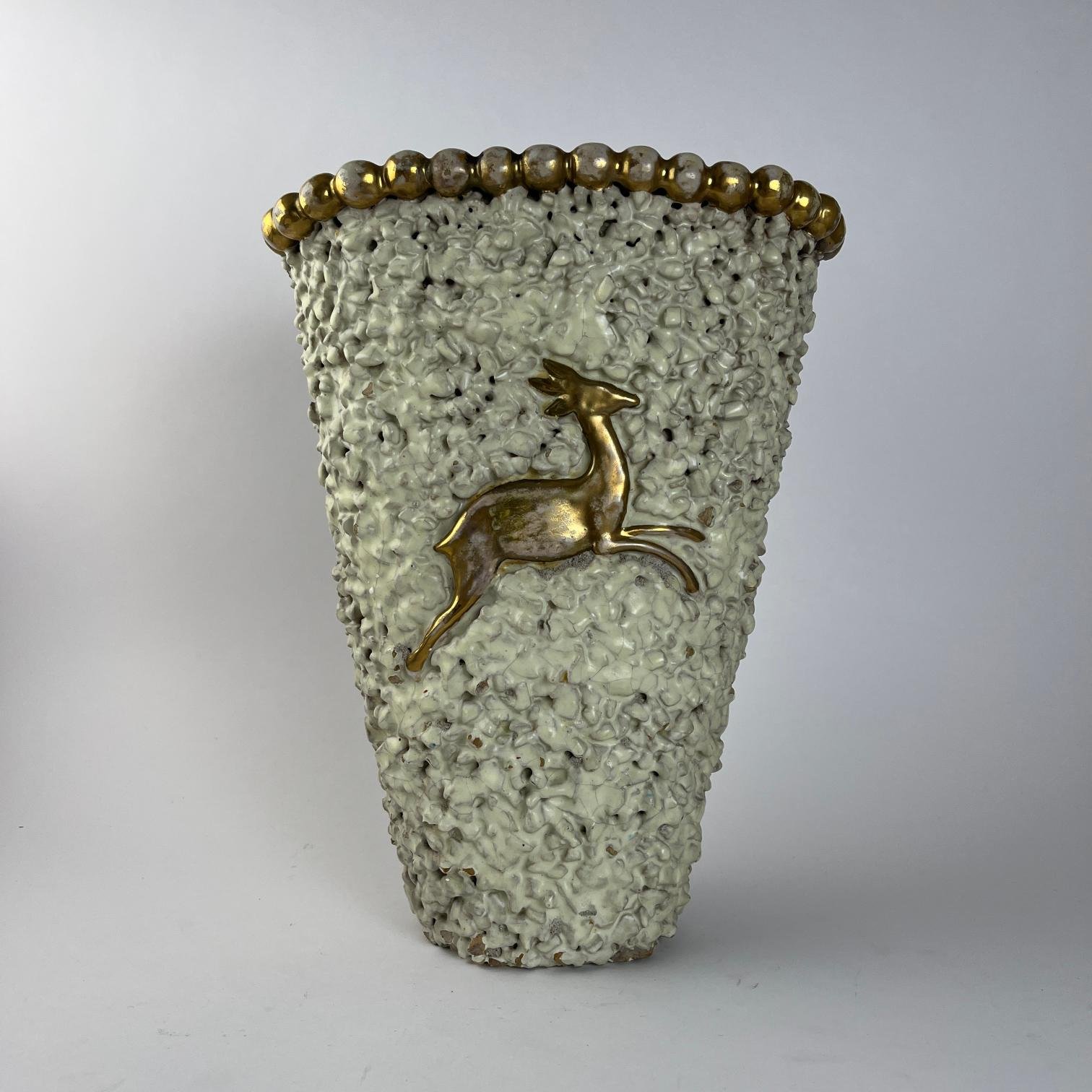 Florero Italiano en cerámica Deruta