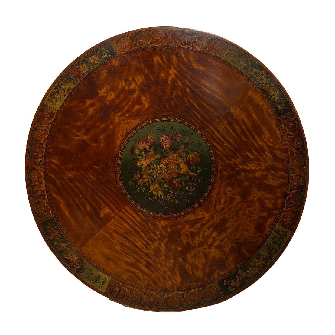 Mesa inglesa estilo Adams s. XVIII - Imagen 2