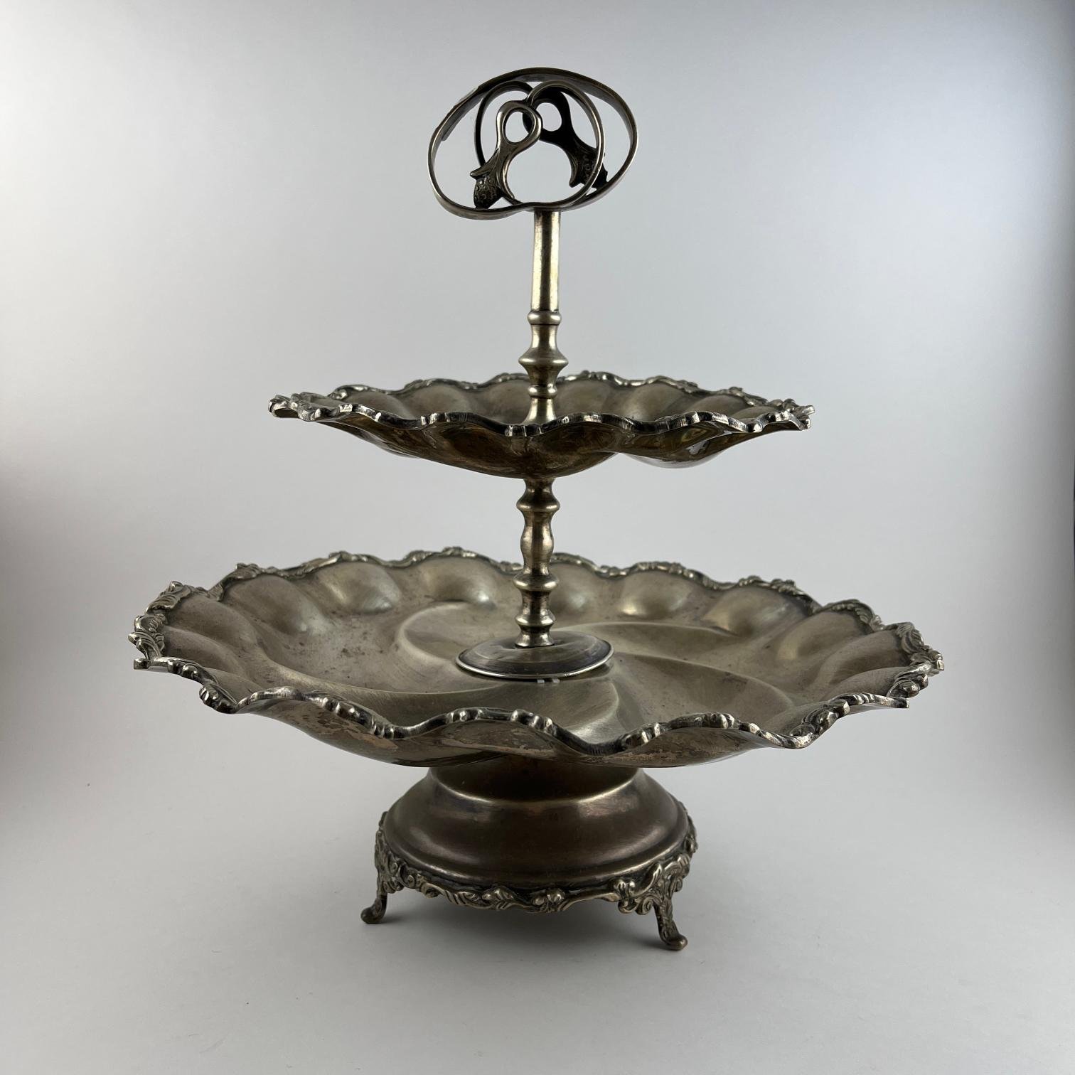 Frutera mexicana en plata