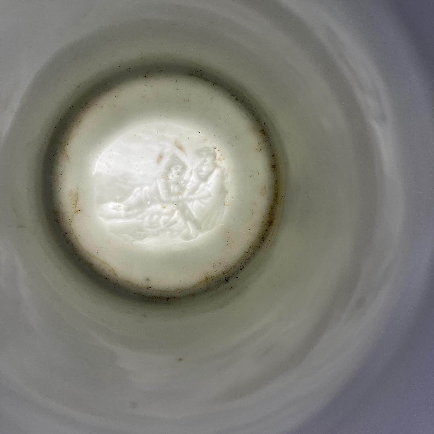 Dos tankards alemanes en porcelana - Imagen 3