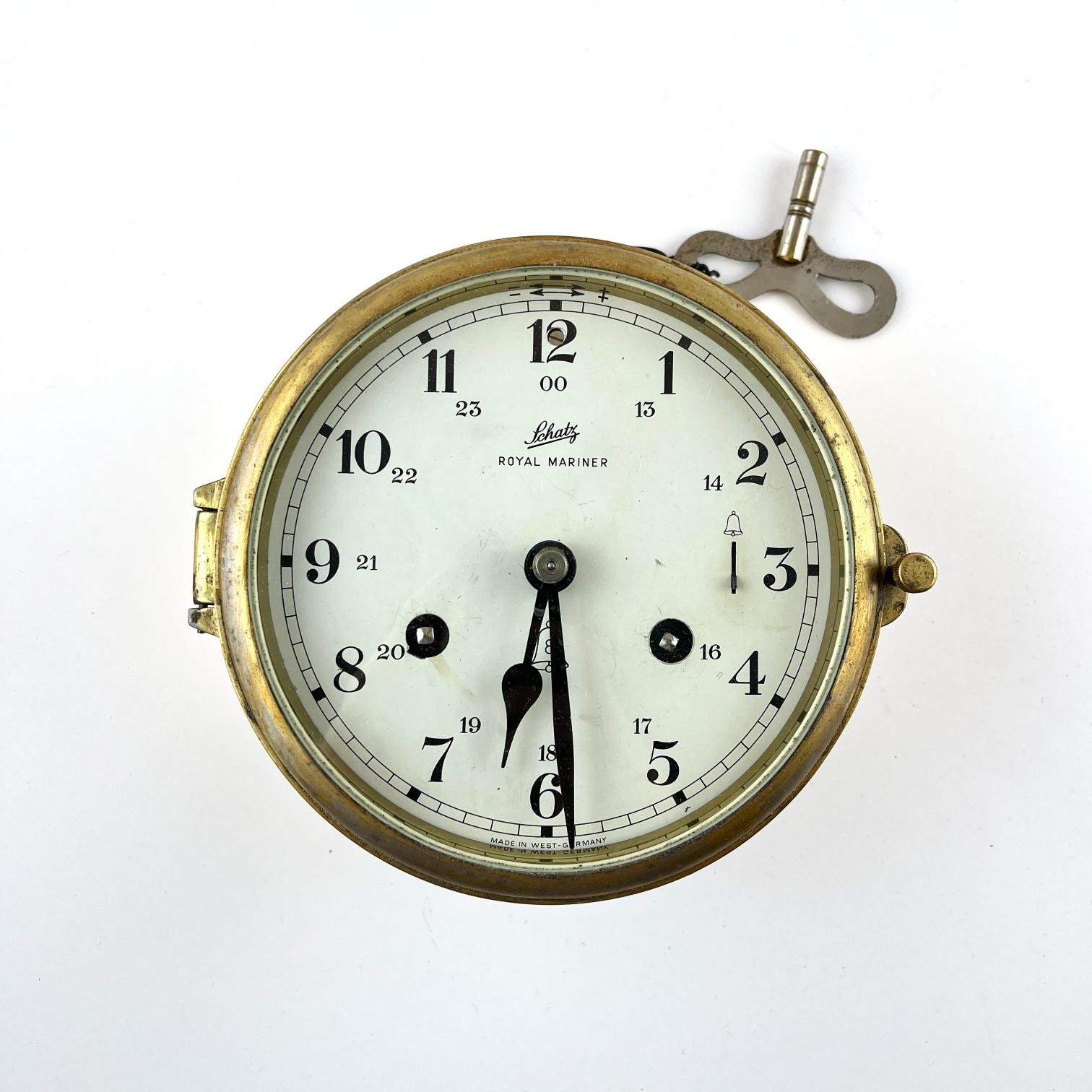 Reloj naval August Schatz & Sohne