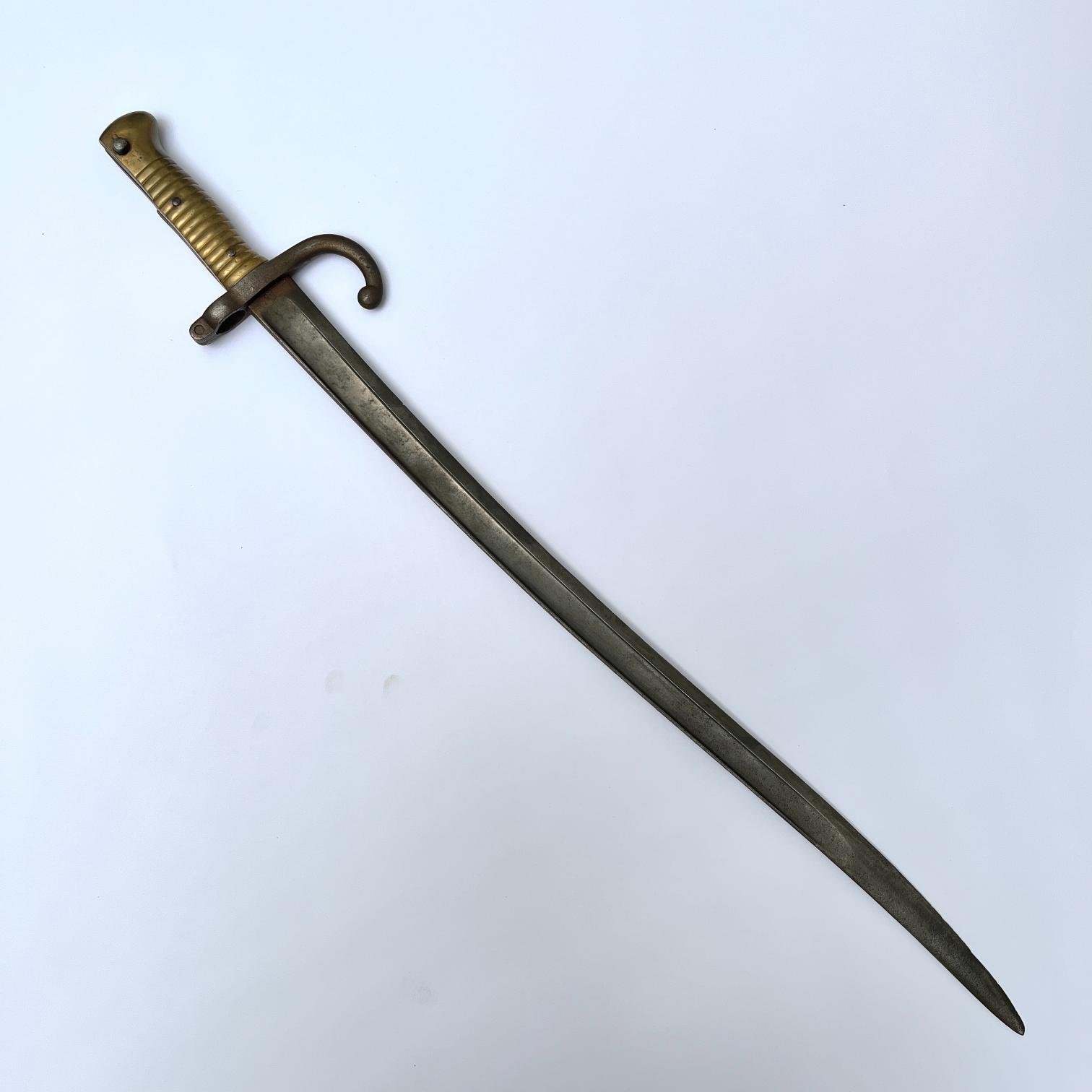 Bayoneta francesa para Chassepot