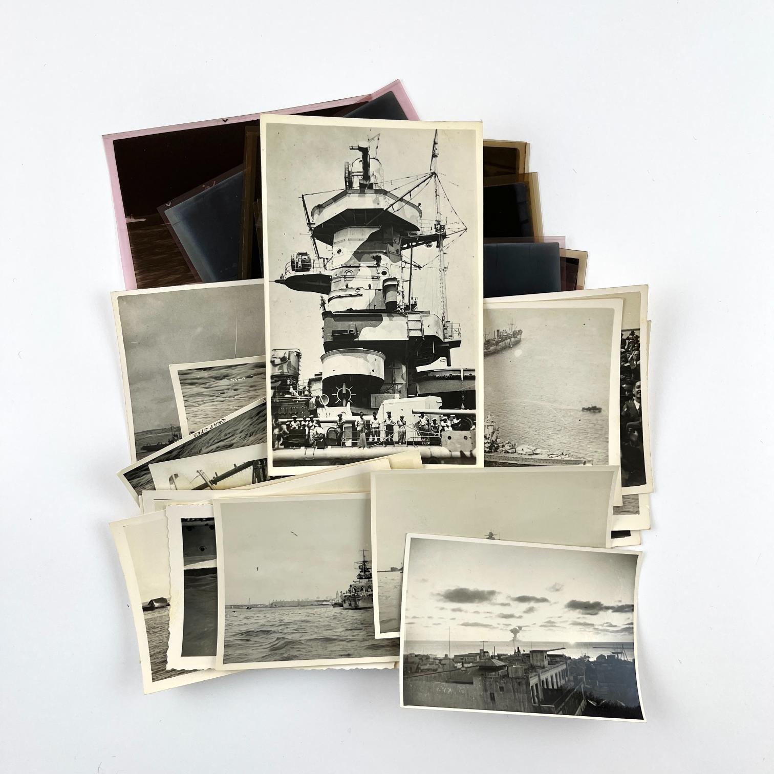 Fotos, postales y negativos Graf Spee