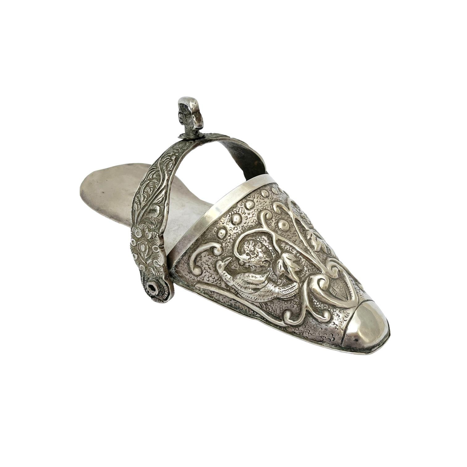 Estribo altoperuano en plata