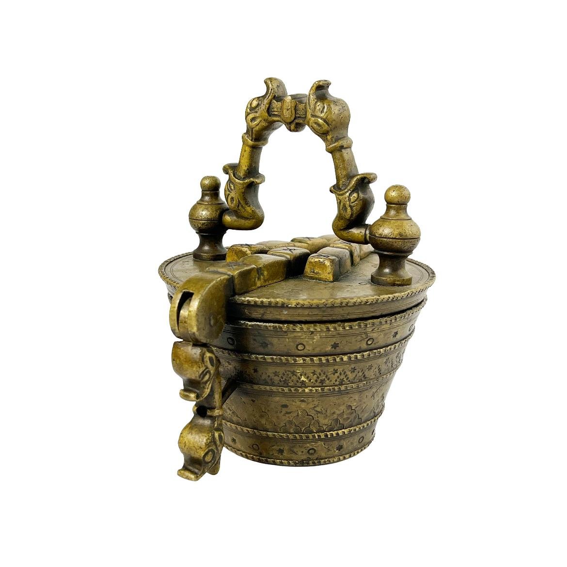 Pesa ponderal en bronce