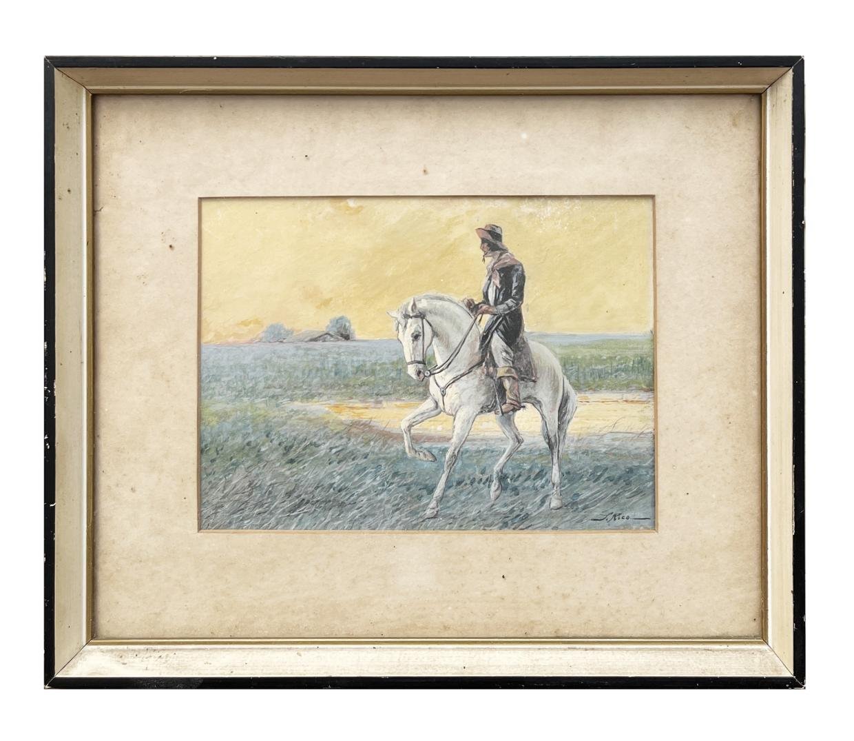 Pastel "Gaucho caballo"