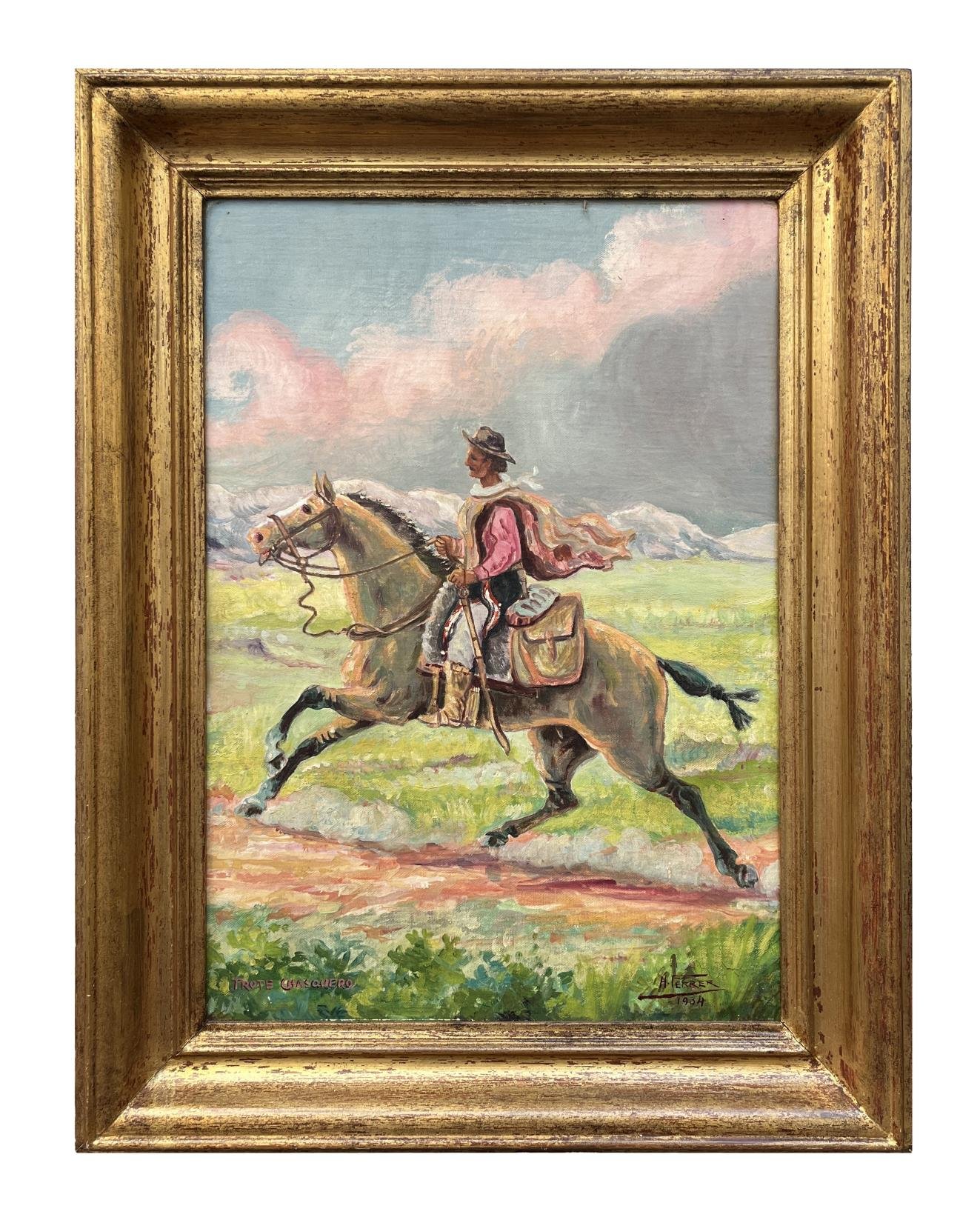 Hilario Ferrer "Trote chasquero"