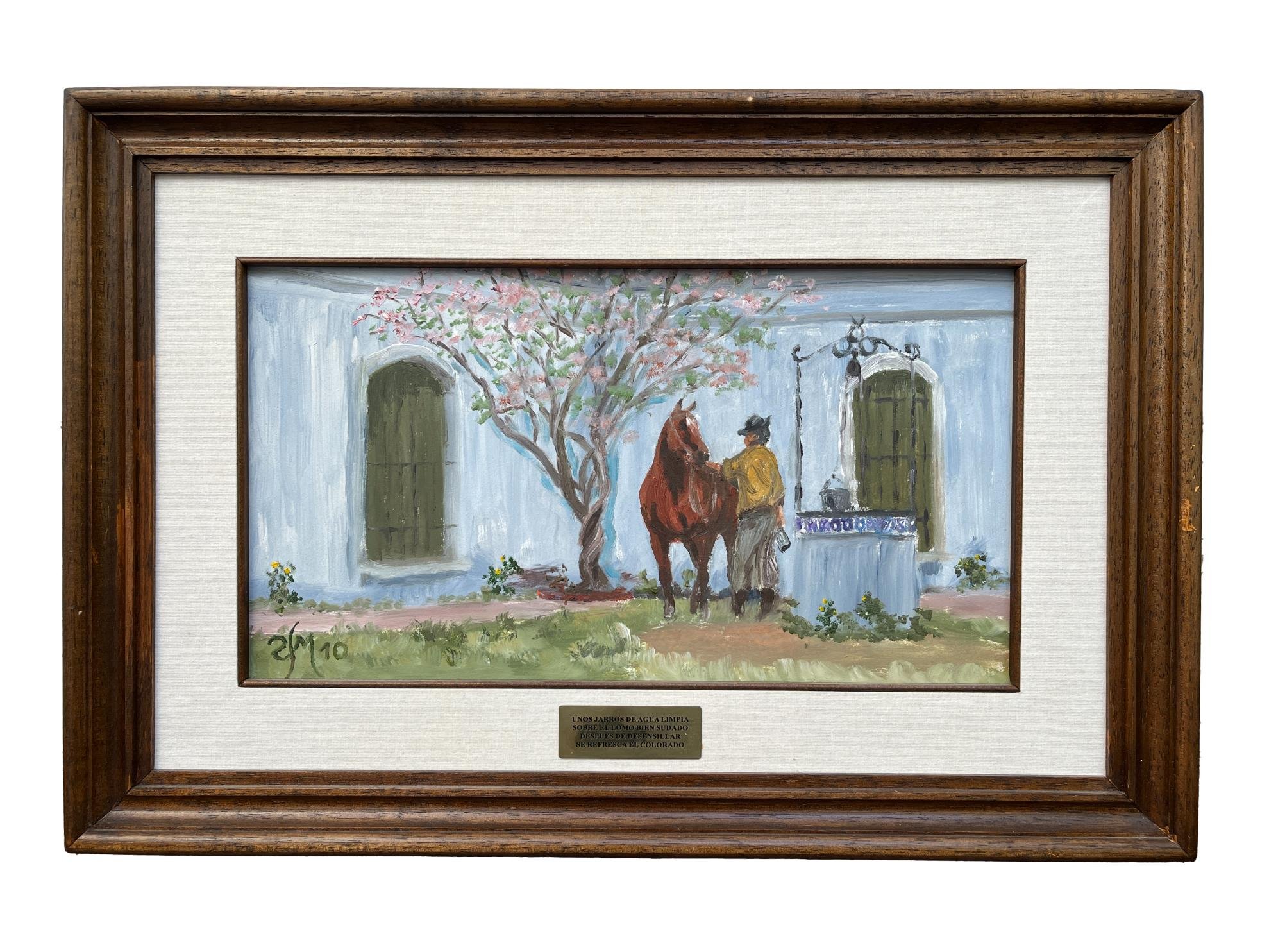 Enrique Zorrilla "Unos jarritos de agua limpia sobre el lomo"