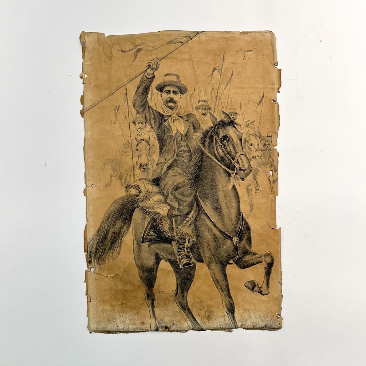 Litografía "Aparicio Saravia"