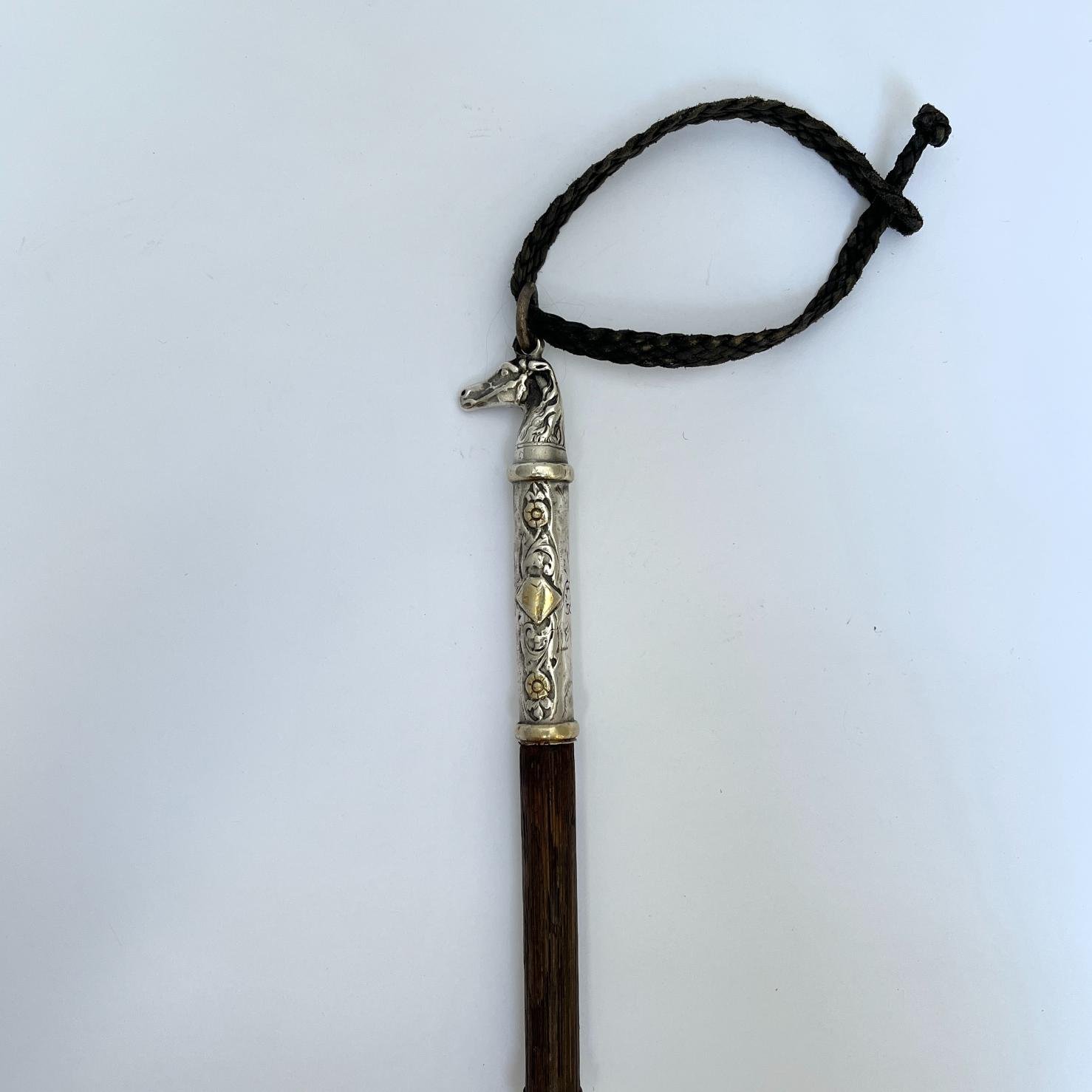 Arreador en plata y oro