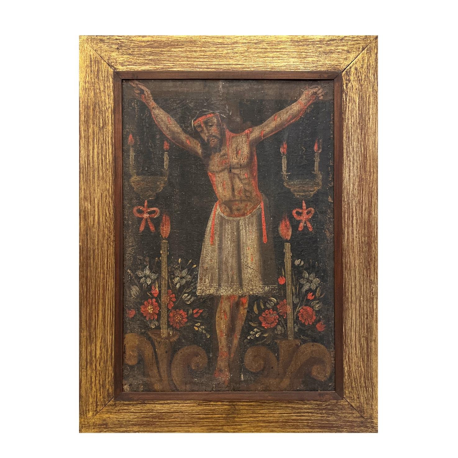 Anónimo hispanoamericano "Cristo crucificado"