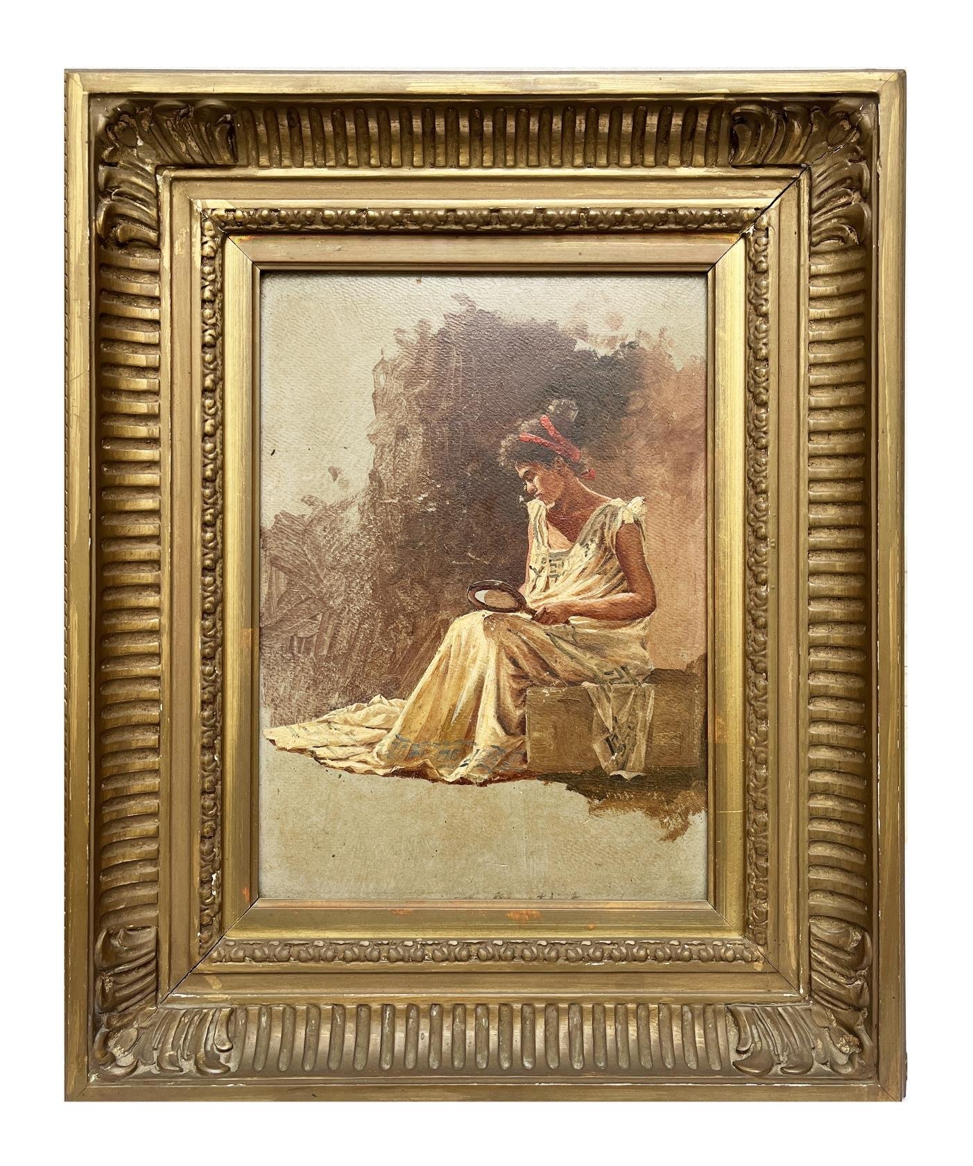 Diógenes Hequet "Dama alegórica"