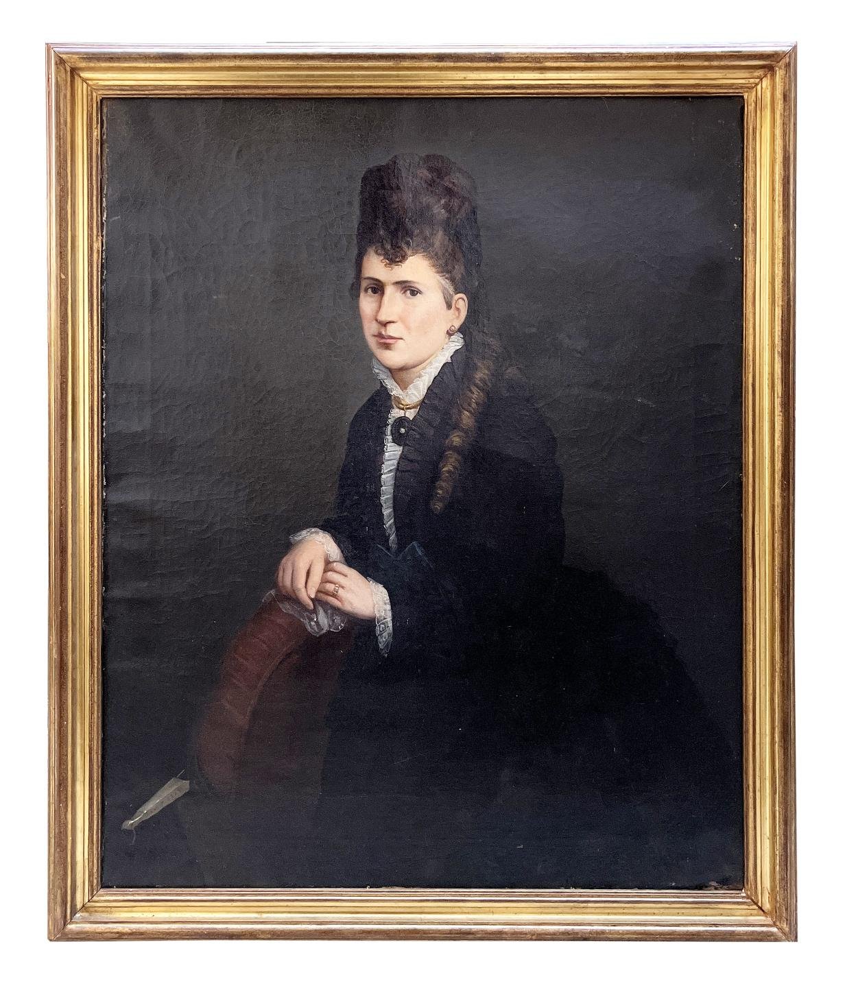 Juan Manuel Blanes "Retrato de dama"