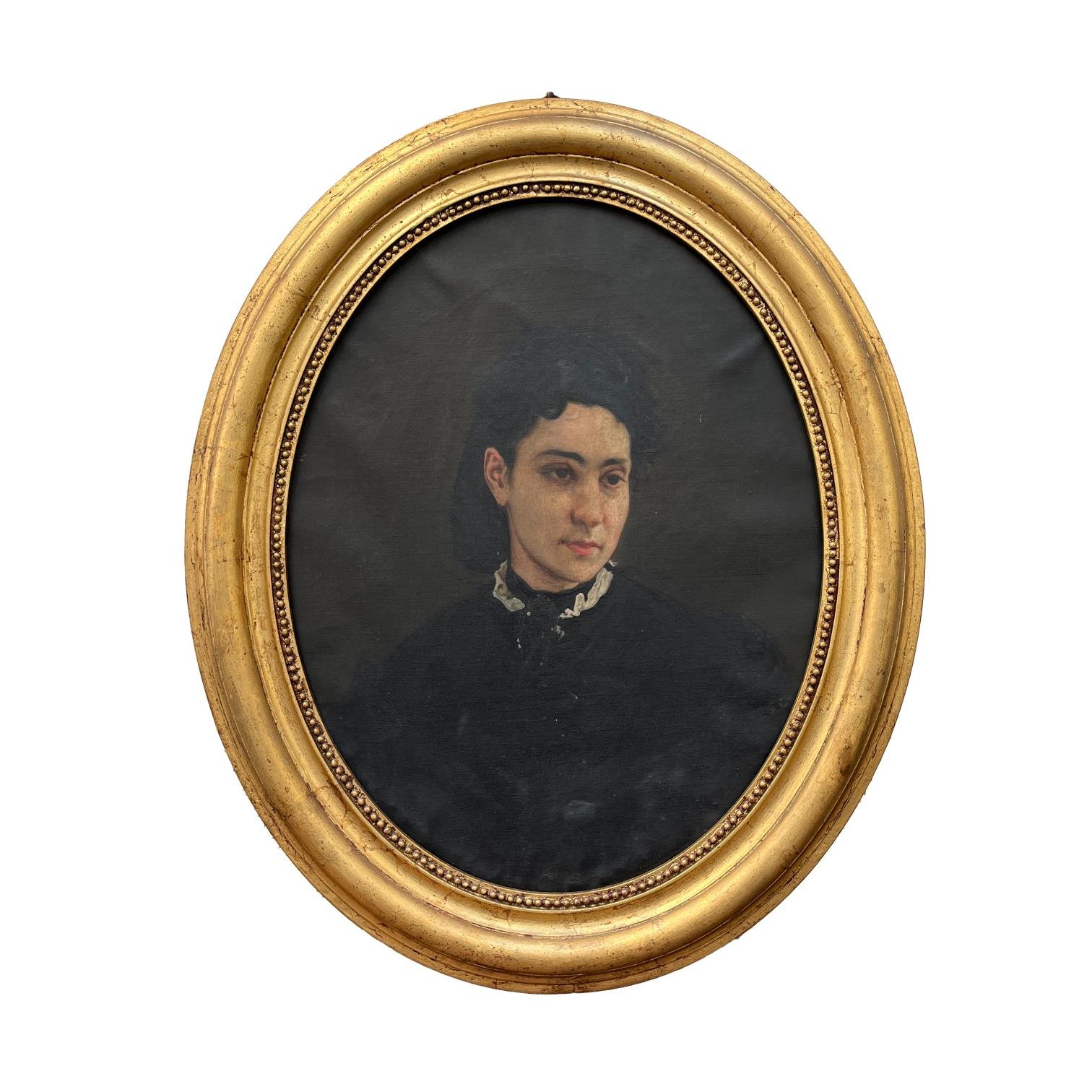 Juan Manuel Blanes "Retrato de dama"