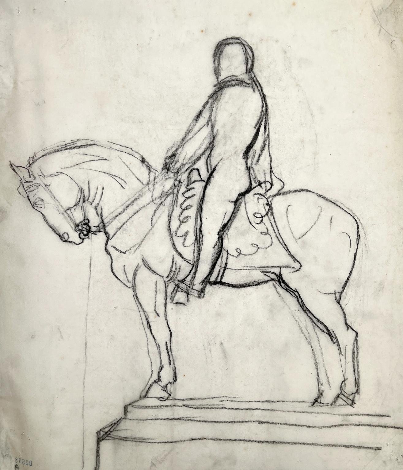 José Luis Zorrilla de San Martín "Estudio para el monumento a Artigas"