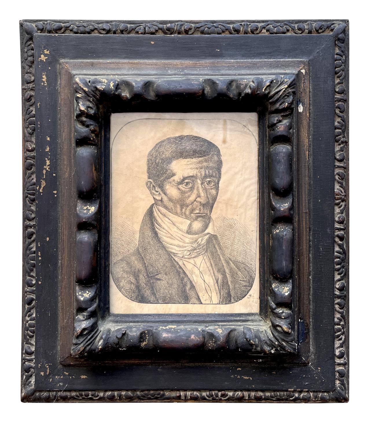 Grabado "Joaquín Suárez"