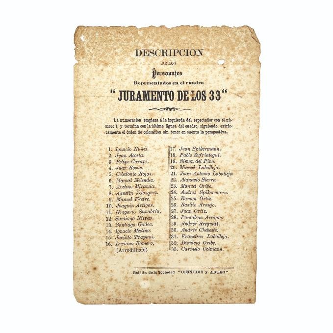 Documento Treinta y Tres Orientales