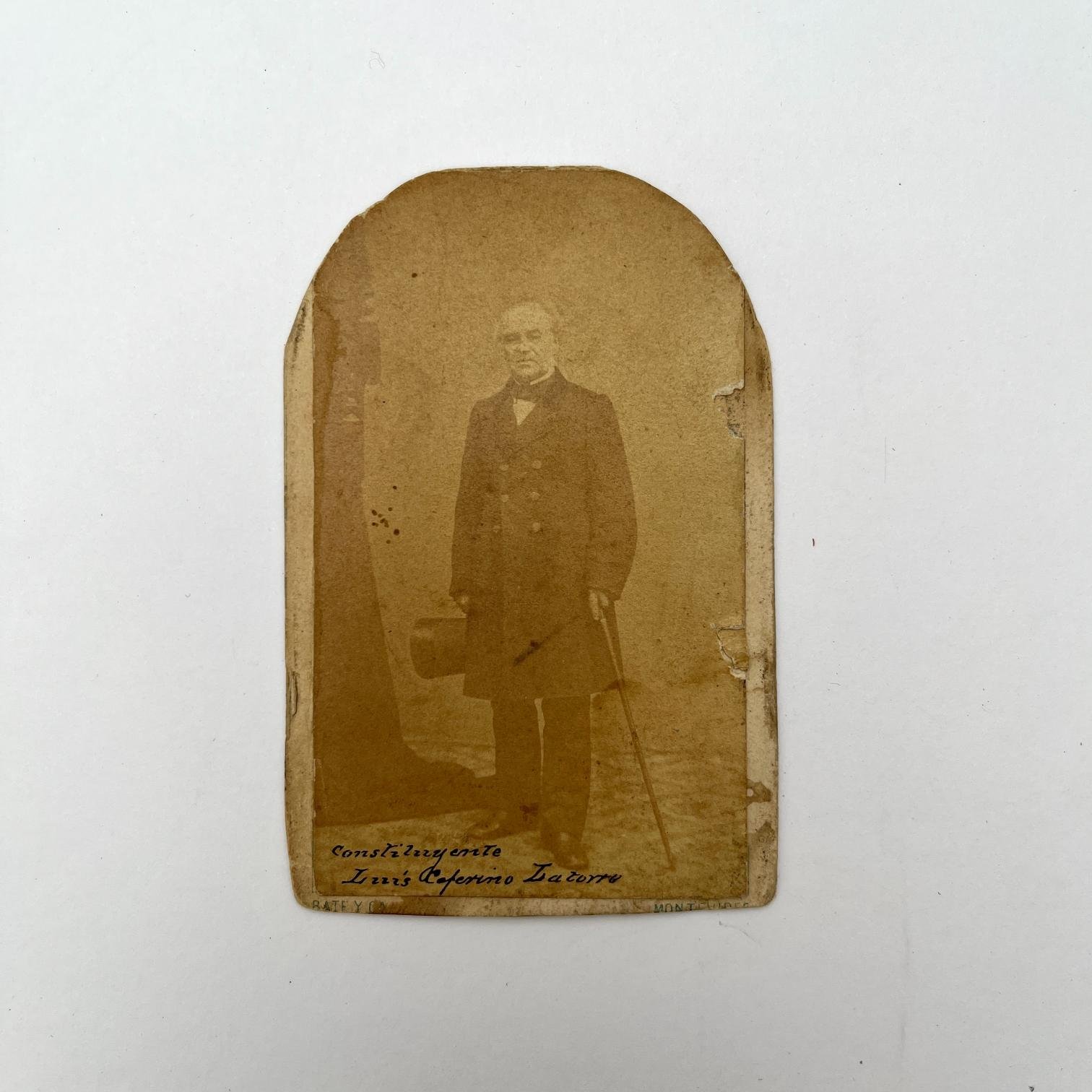 Carte de visite "Luis Ceferino de la Torre
