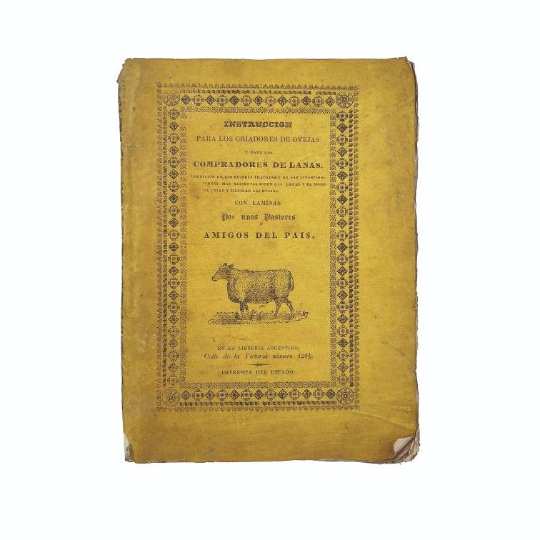 "Instrucción para los criadores de ovejas" 1838
