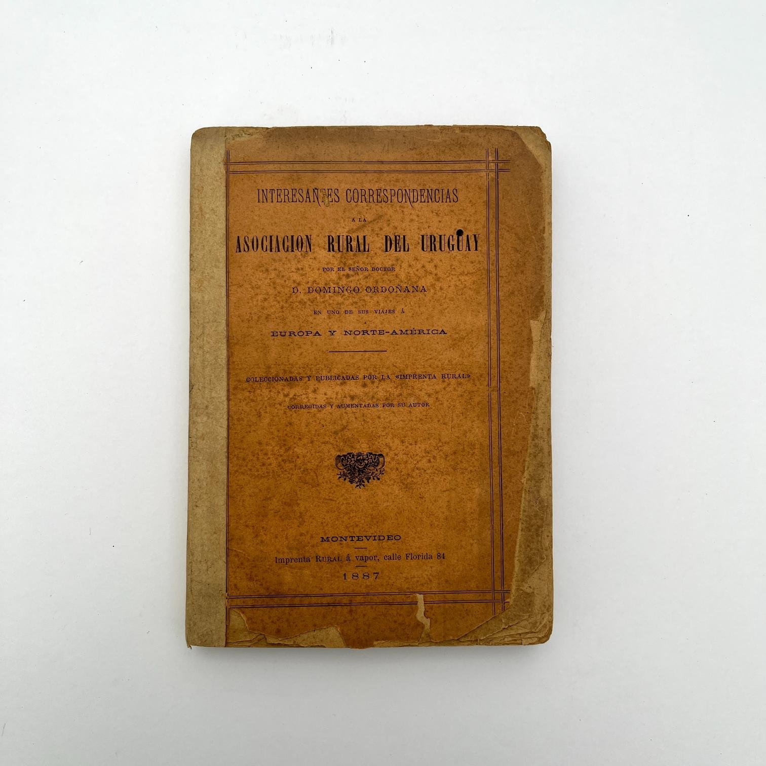 Documento Domingo Ordoñana 1887