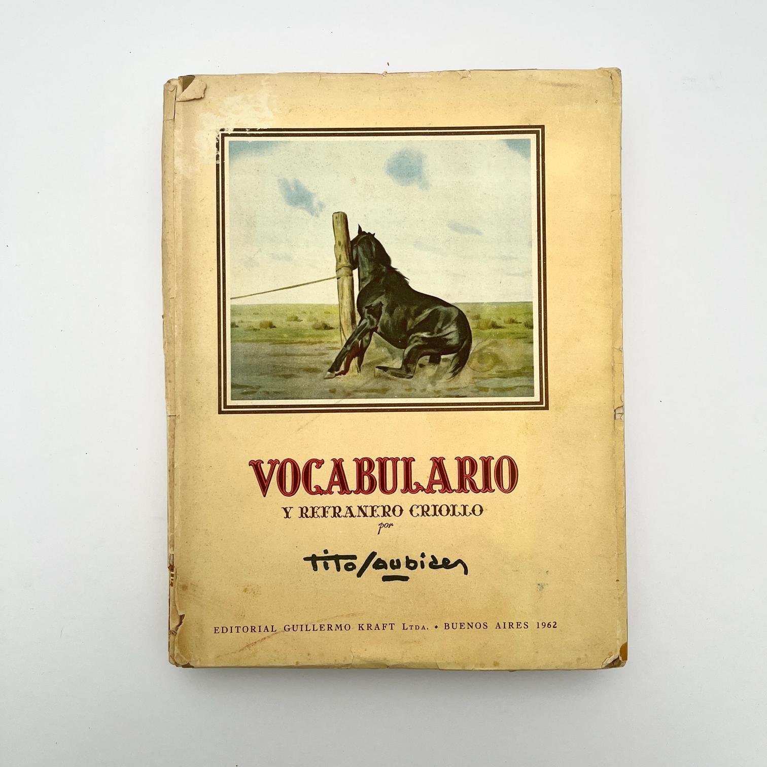 Vocabulario y refranero criollo