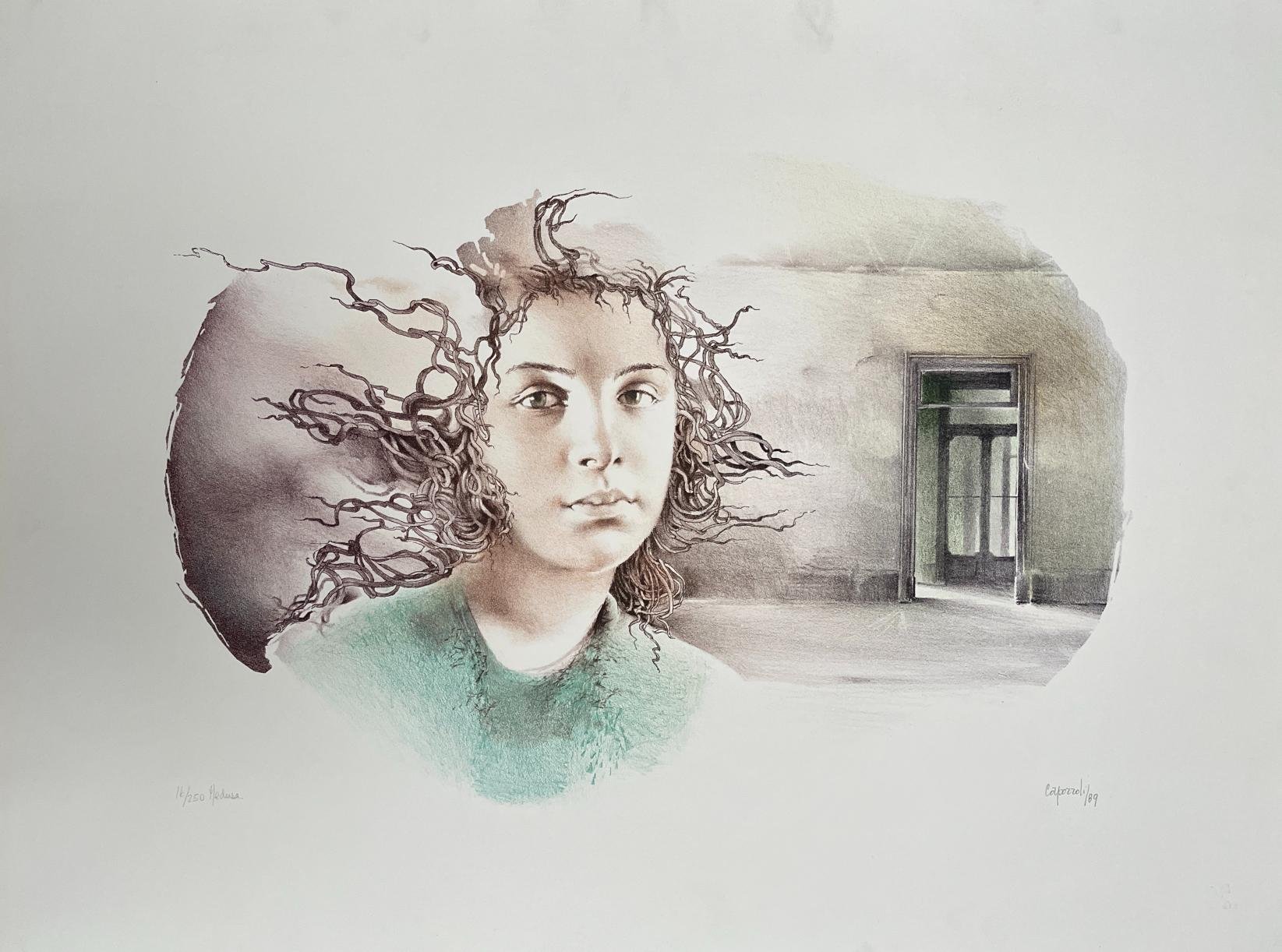 Glauco Capozzoli. Serigrafía