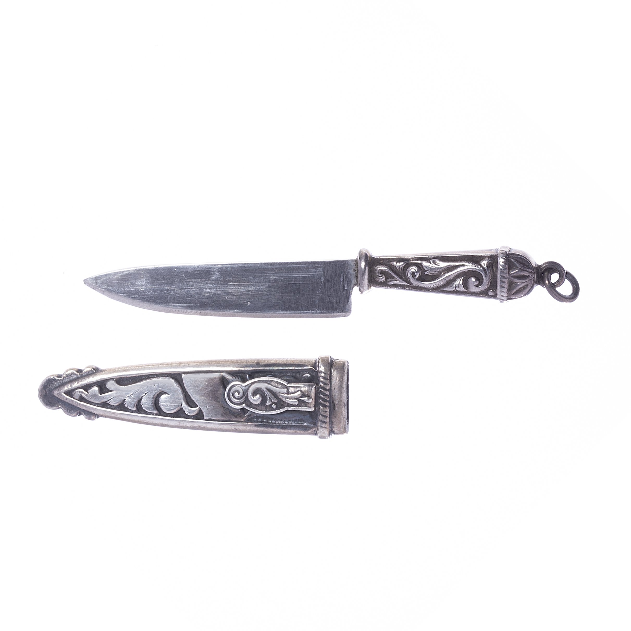 Dos miniaturas de cuchillos criollos - Imagen 4