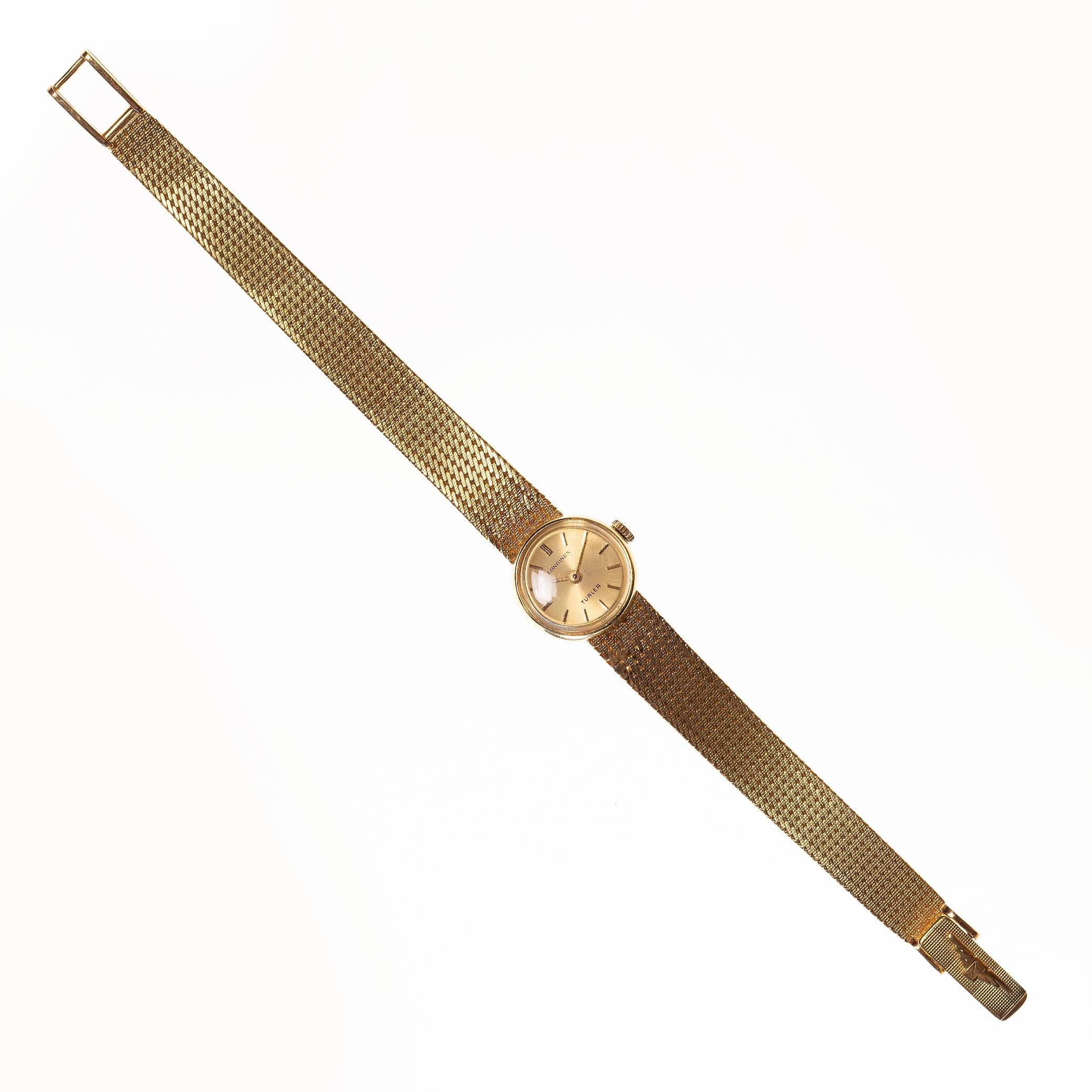 Reloj Longines Türler en oro 18 K