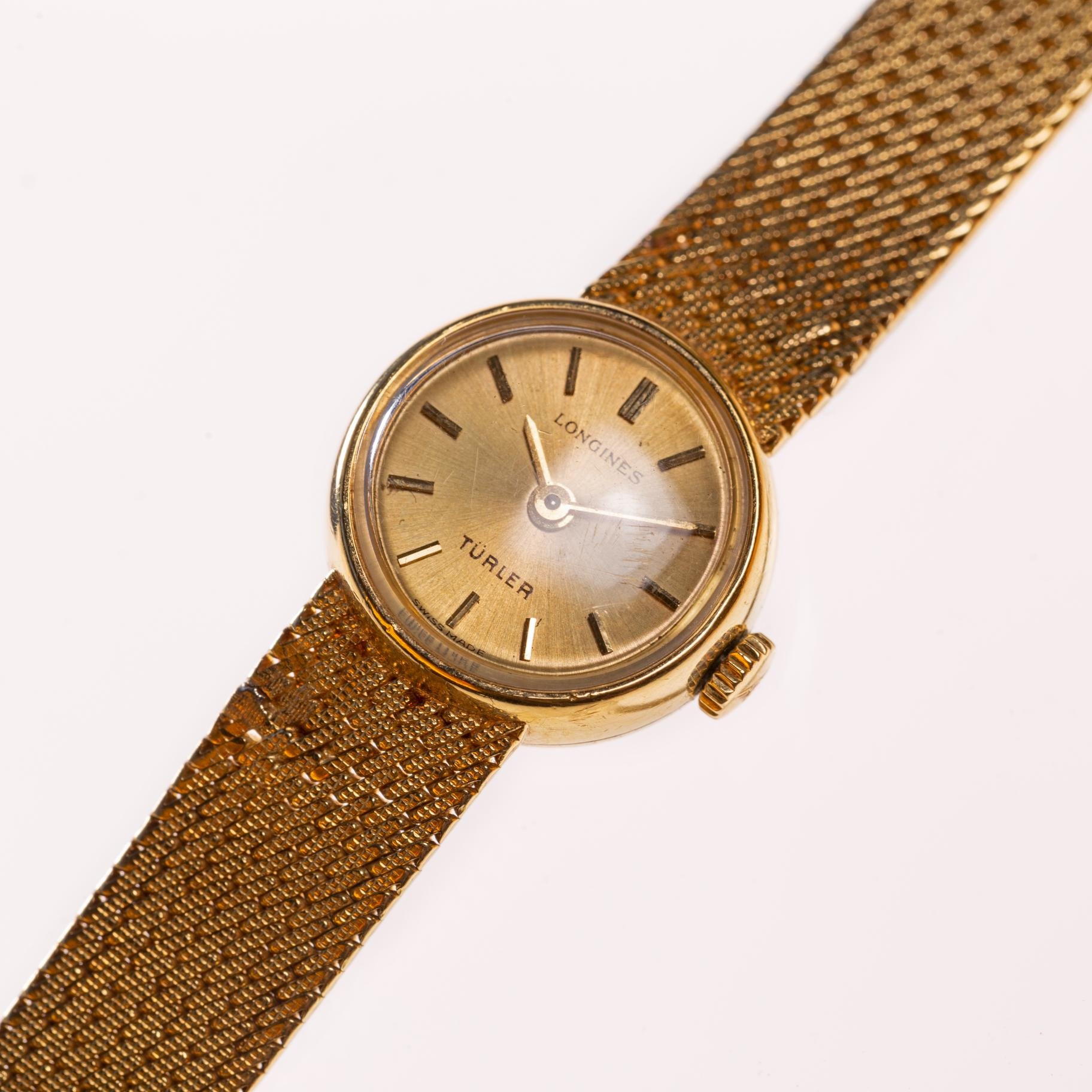 Reloj Longines Türler en oro 18 K - Imagen 2