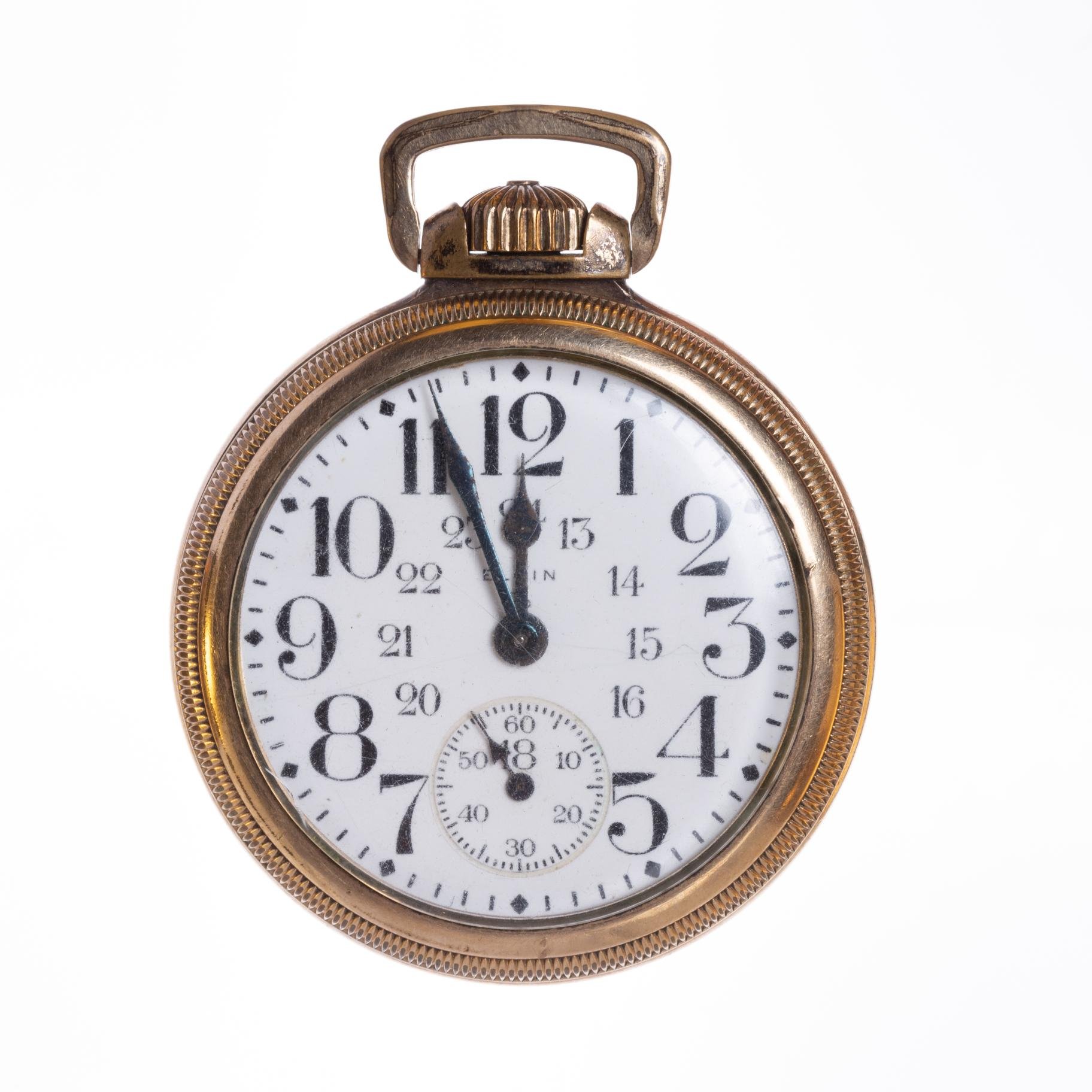Reloj de bolsillo, en bronce